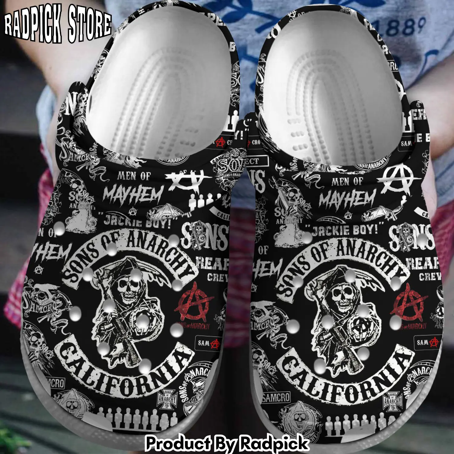 Radpick premium mayhem music clogs shoes comfortable for men women i9l rp6522232